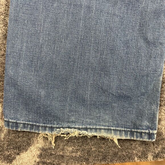 Diesel Zathan Bootcut Denim Button Fly Men's Jeans Distressed 33X32(34X31) 0R8XY - Picture 11 of 16